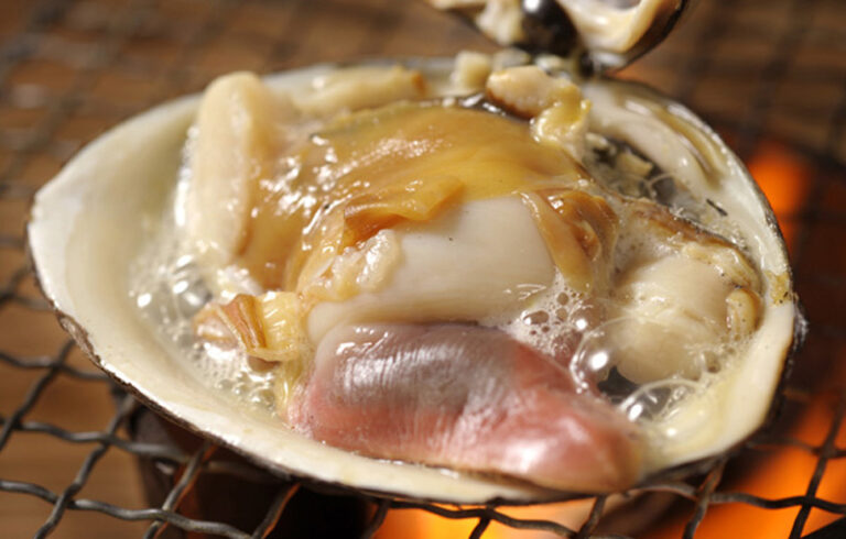 苫小牧ほっき網焼き